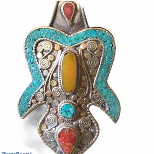 Ladies Pendant Necklace, Sterling Silver Chain